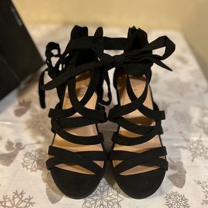 Torrid strappy platform size 7wide